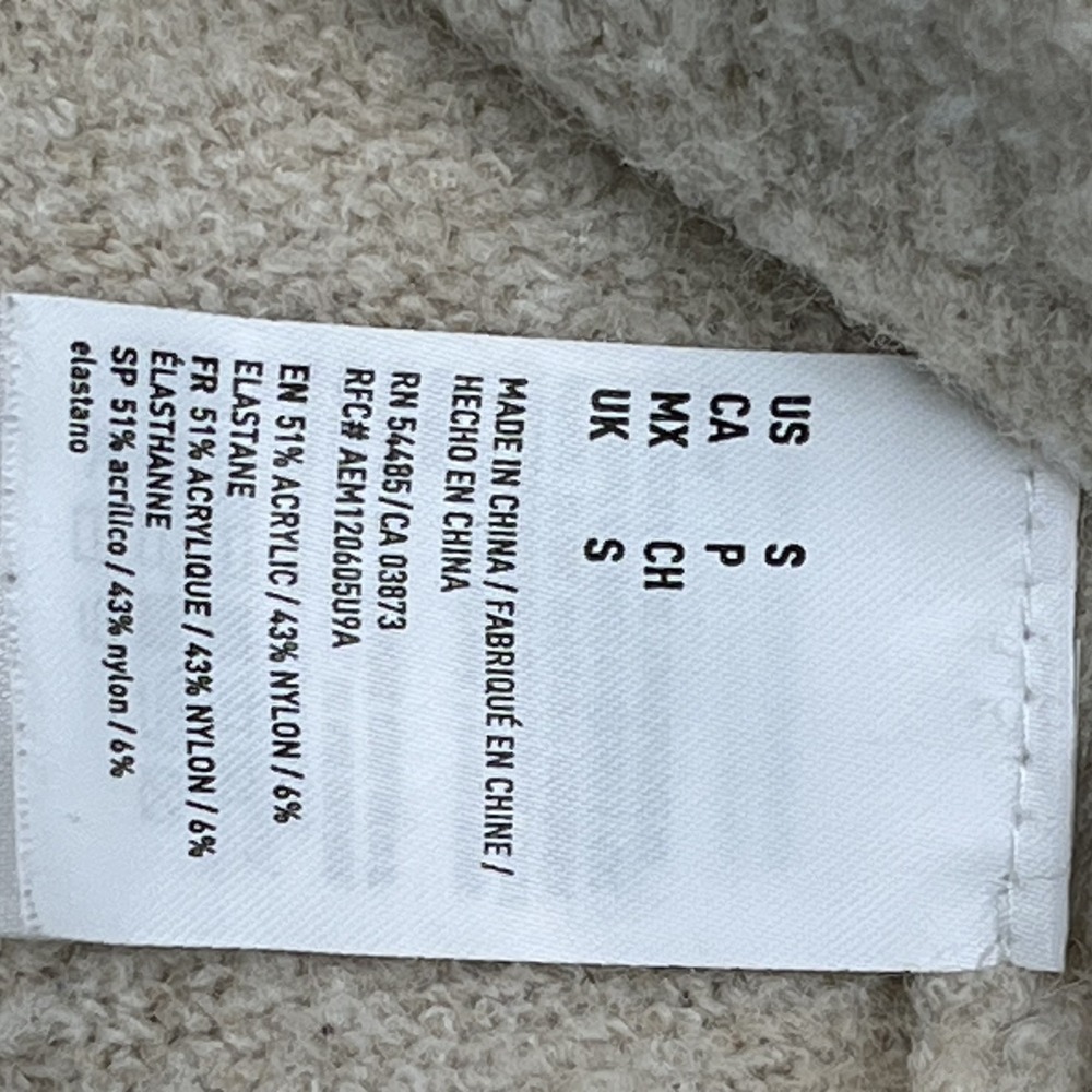 American Eagle Outfitters Sweater Womens Small Multi Colorblock Soft Pullover - Picture 6 of 7